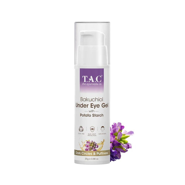 TAC - The Ayurveda Co. Bakuchiol Under Eye Gel With Potato Starch (25gm)