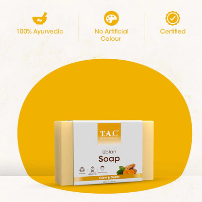 TAC - The Ayurveda Co. Ubtan Soap (100gm)