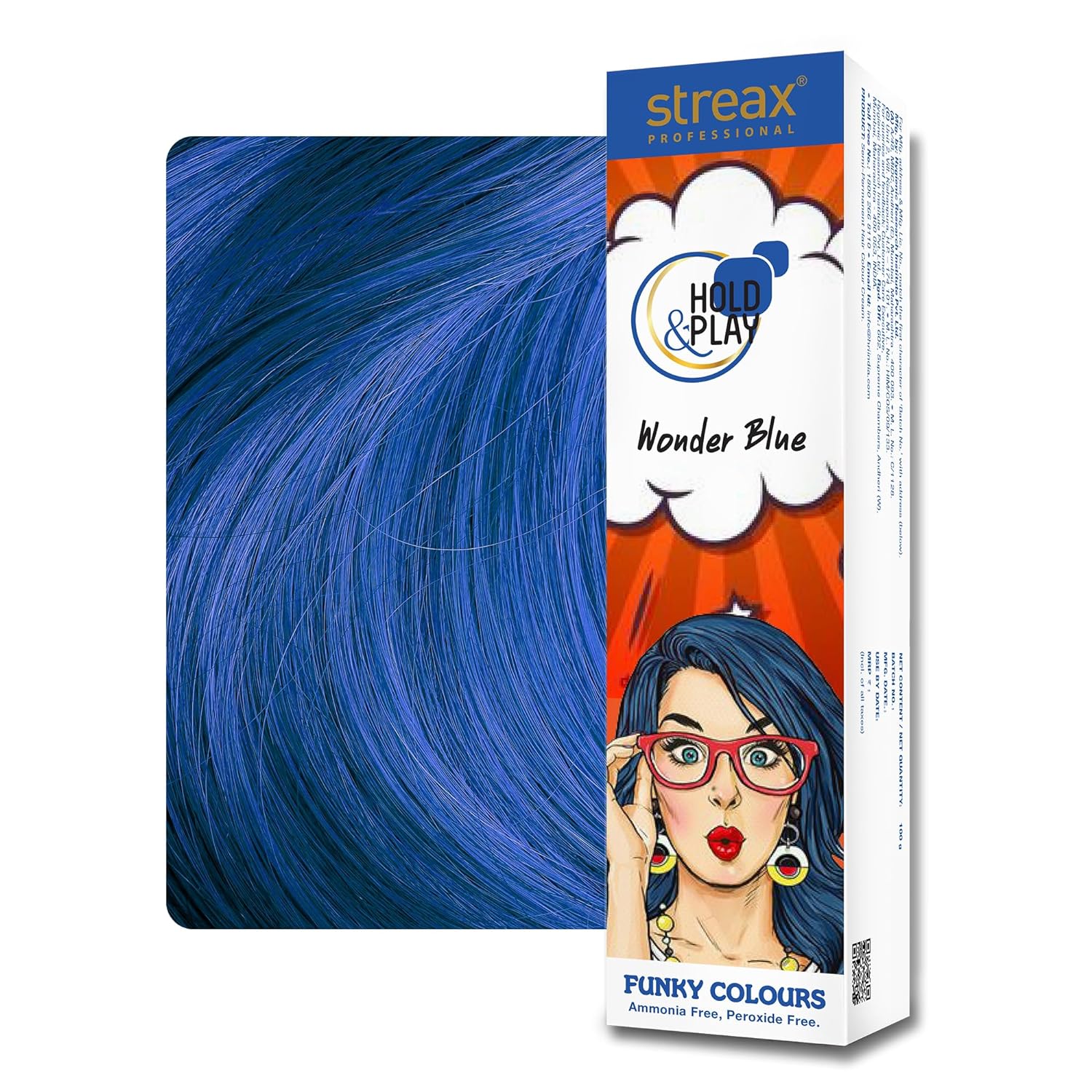 Streax Professional Hold and Play Funky Hair Colour