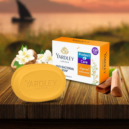 Yardley London Antibacterial Soap Sandalwood (100gm)