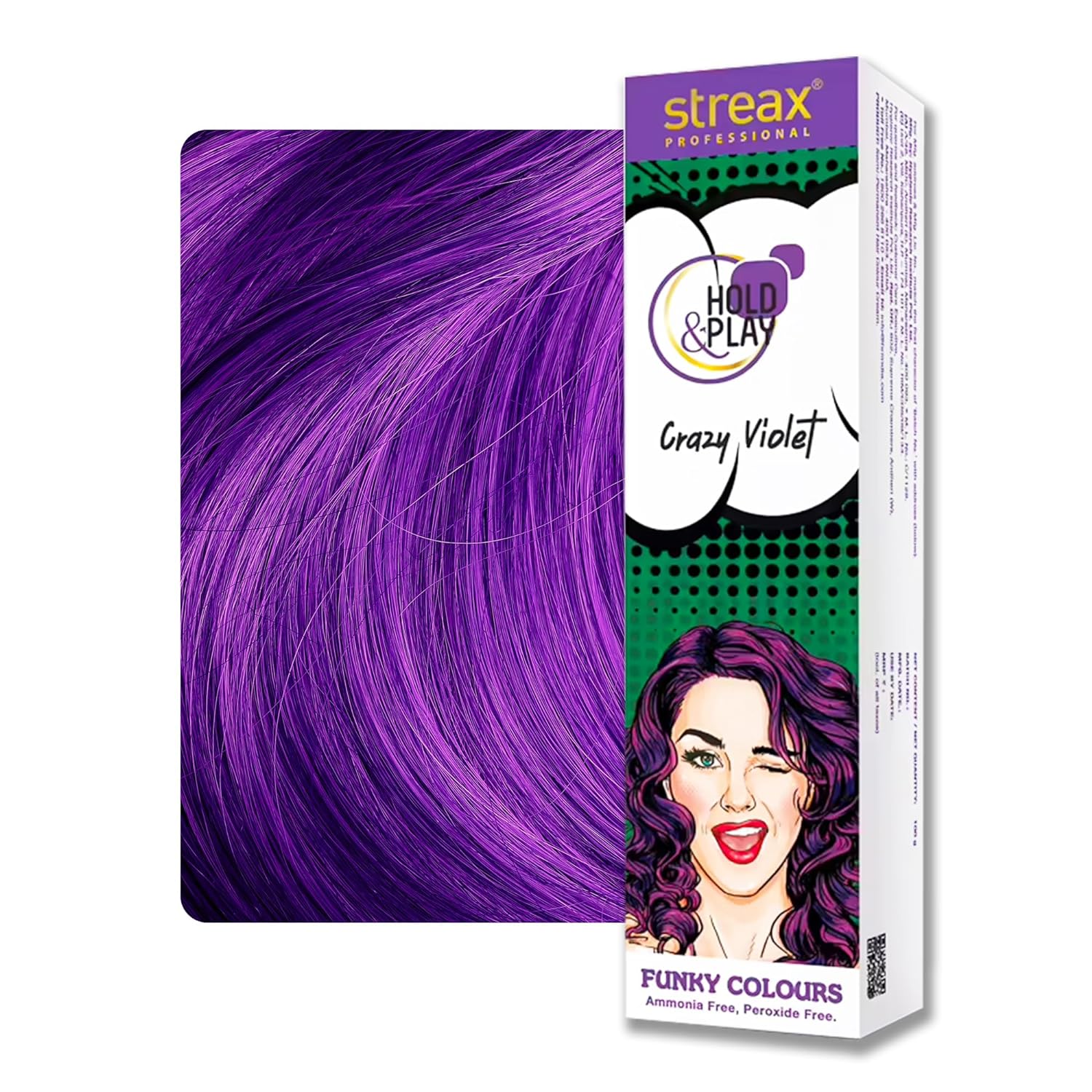 Streax Professional Hold and Play Funky Hair Colour