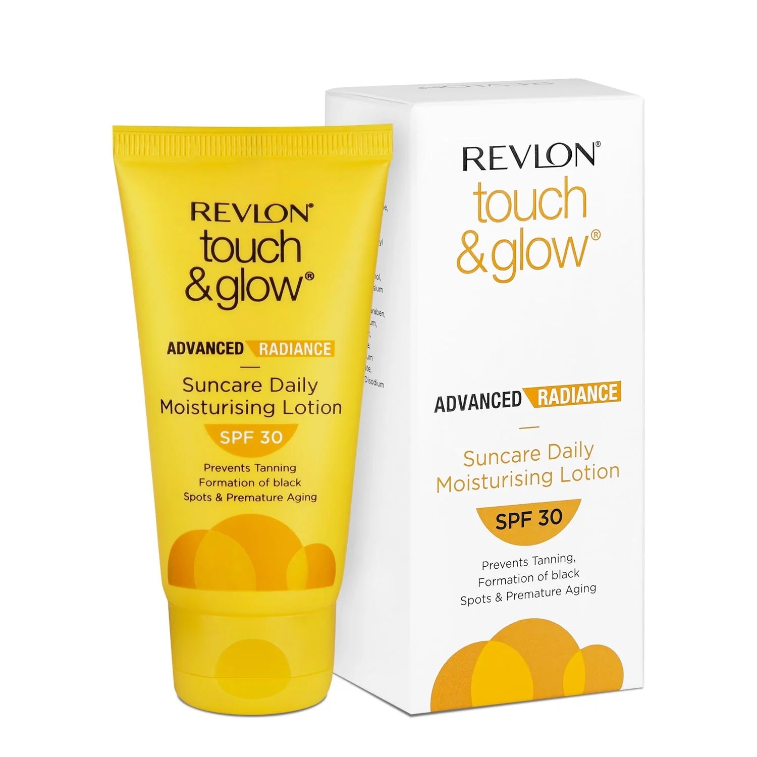 Revlon Touch and Glow Advanced Radiance Sun Care Daily Moisturizing Lotion SPF 30 (50gm)