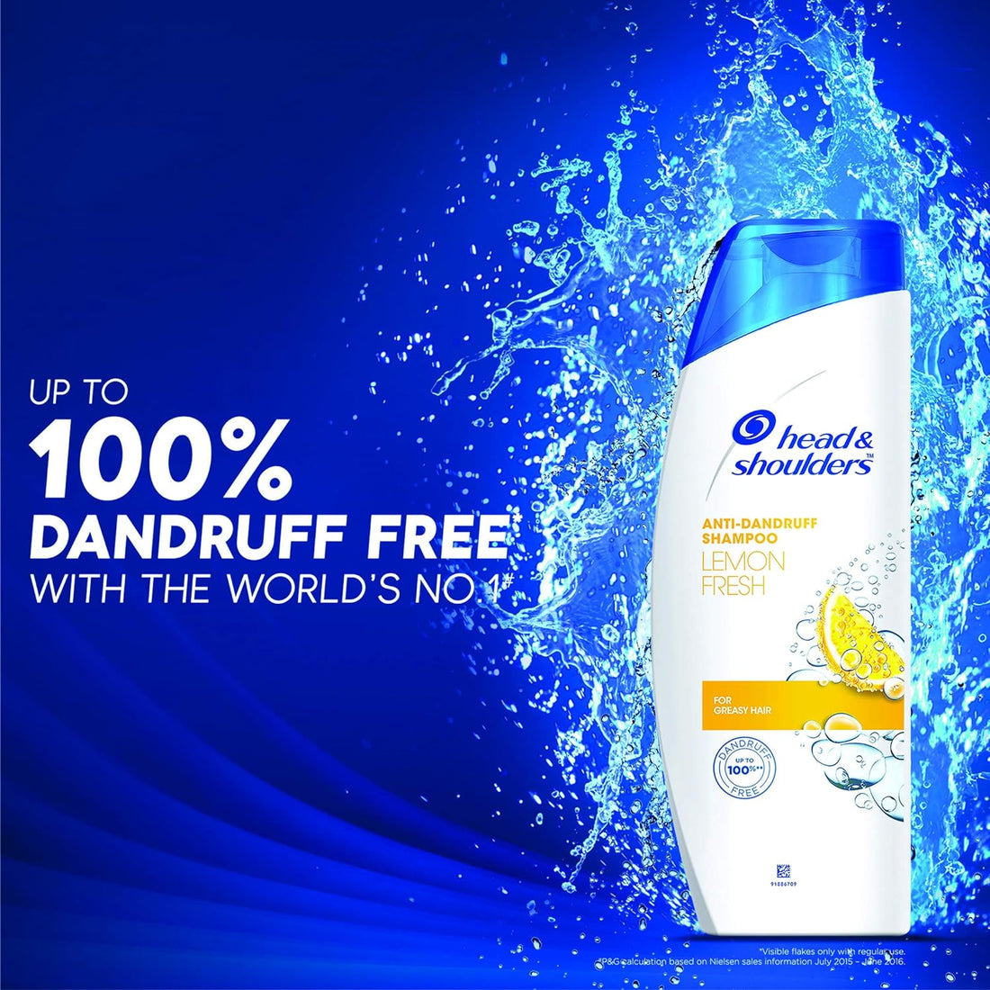 Head &amp; Shoulders Lemon Fresh Anti Dandruff Shampoo (180ml)