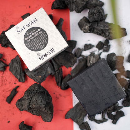 Safwah Charcoal Beauty Bar (100gm)