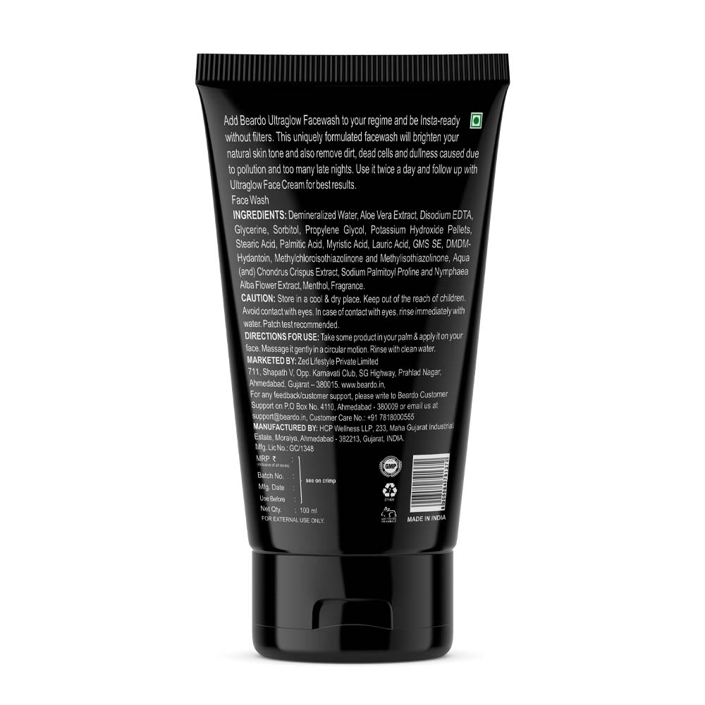 Beardo Ultraglow Facewash For Men (100ml)