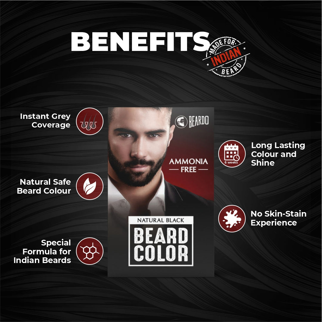 Beardo Beard Color For Men (60ml)