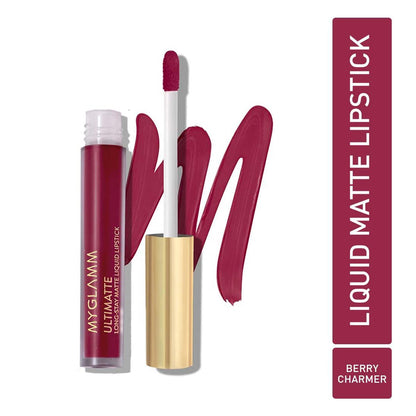 MyGlamm Ultimatte Long-Stay Matte Liquid Lipstick (1.3gm)