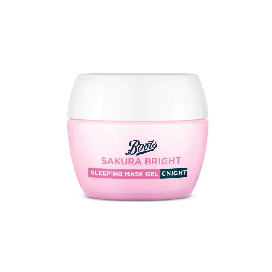 Boots Sakura Bright Sleeping Mask Gel Night (50ml)