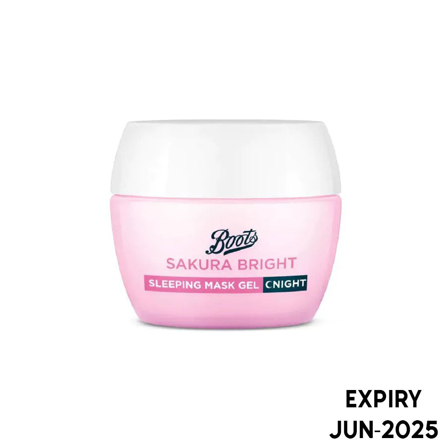 Boots Sakura Bright Sleeping Mask Gel Night (50ml)