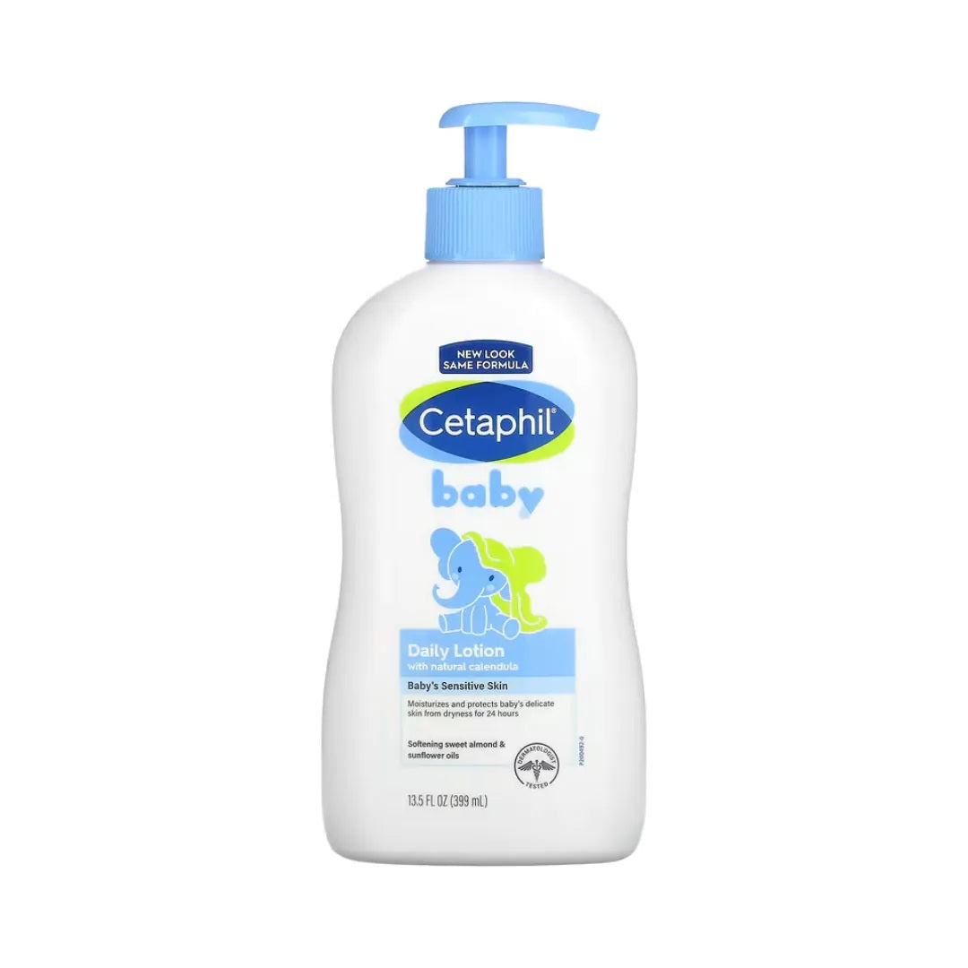 Cetaphil Baby Daily Lotion With Organic Calendula (400ml)