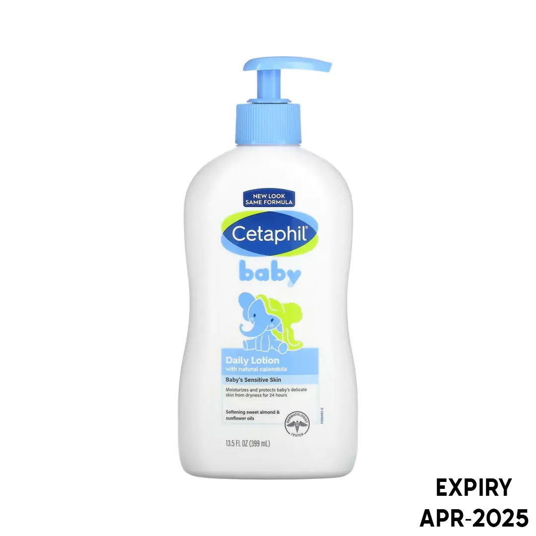 Cetaphil Baby Daily Lotion With Organic Calendula (400ml)