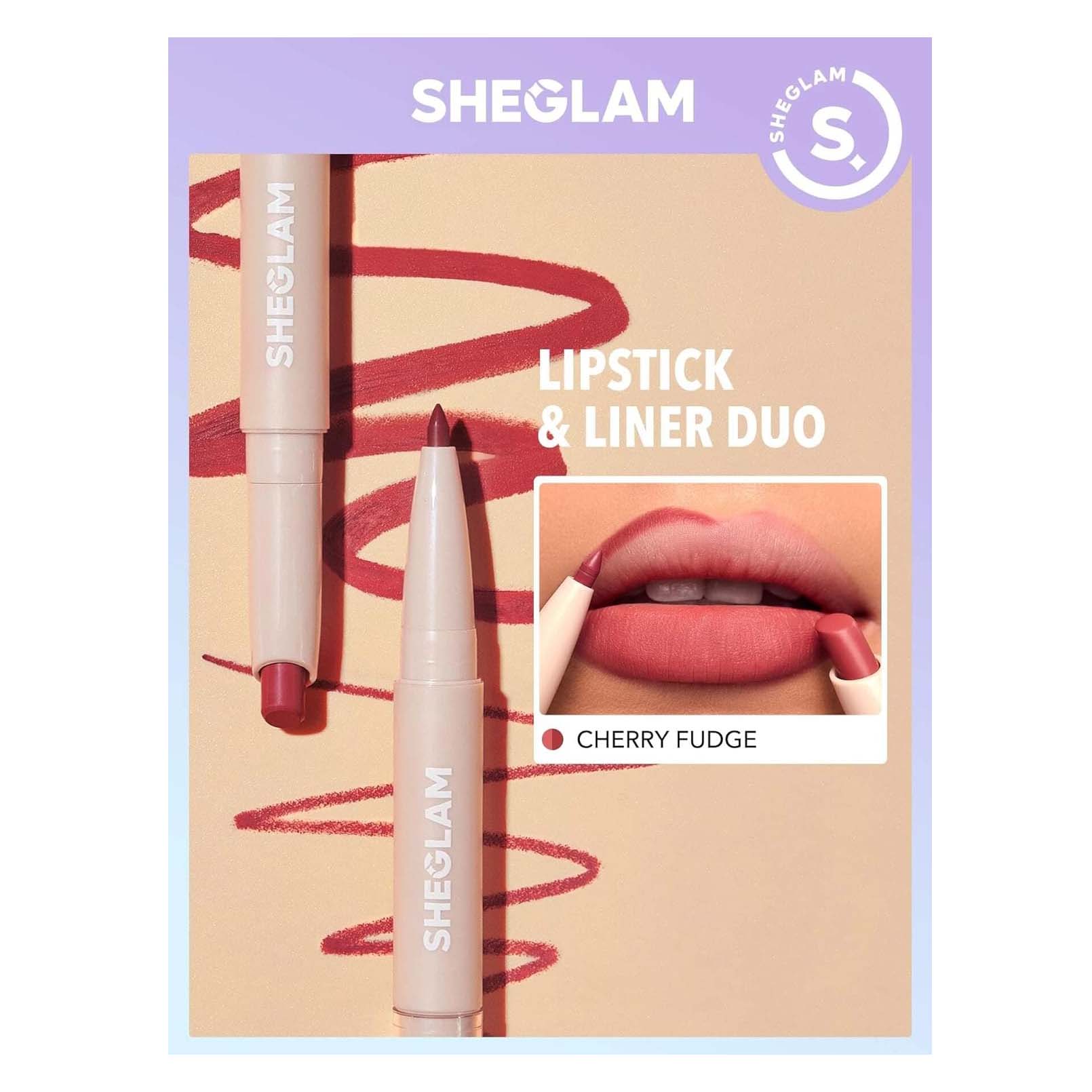 SHEGLAM Glam 101 Lipstick and Liner Duo