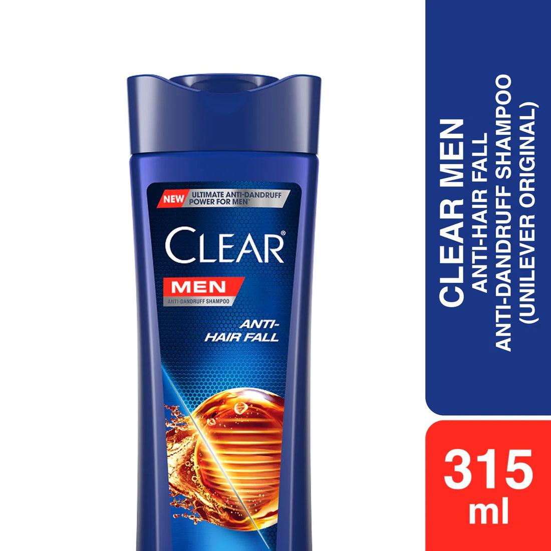 Clear Men Anti-Hair Fall Anti-Dandruff Shampoo 315ml (Unilever Original)