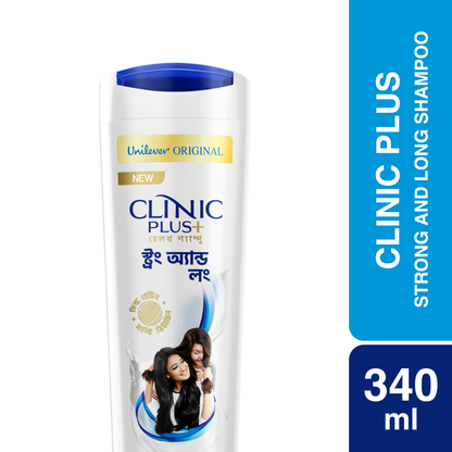 Clinic Plus Strong and Long Health Shampoo (340ml)