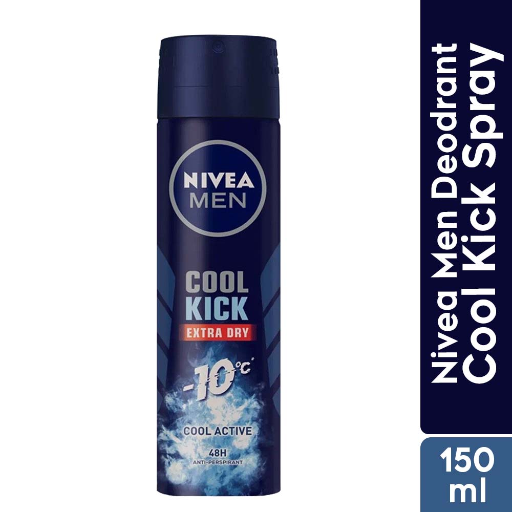 Nivea Men Deodrant Cool Kick Spray (150ml)