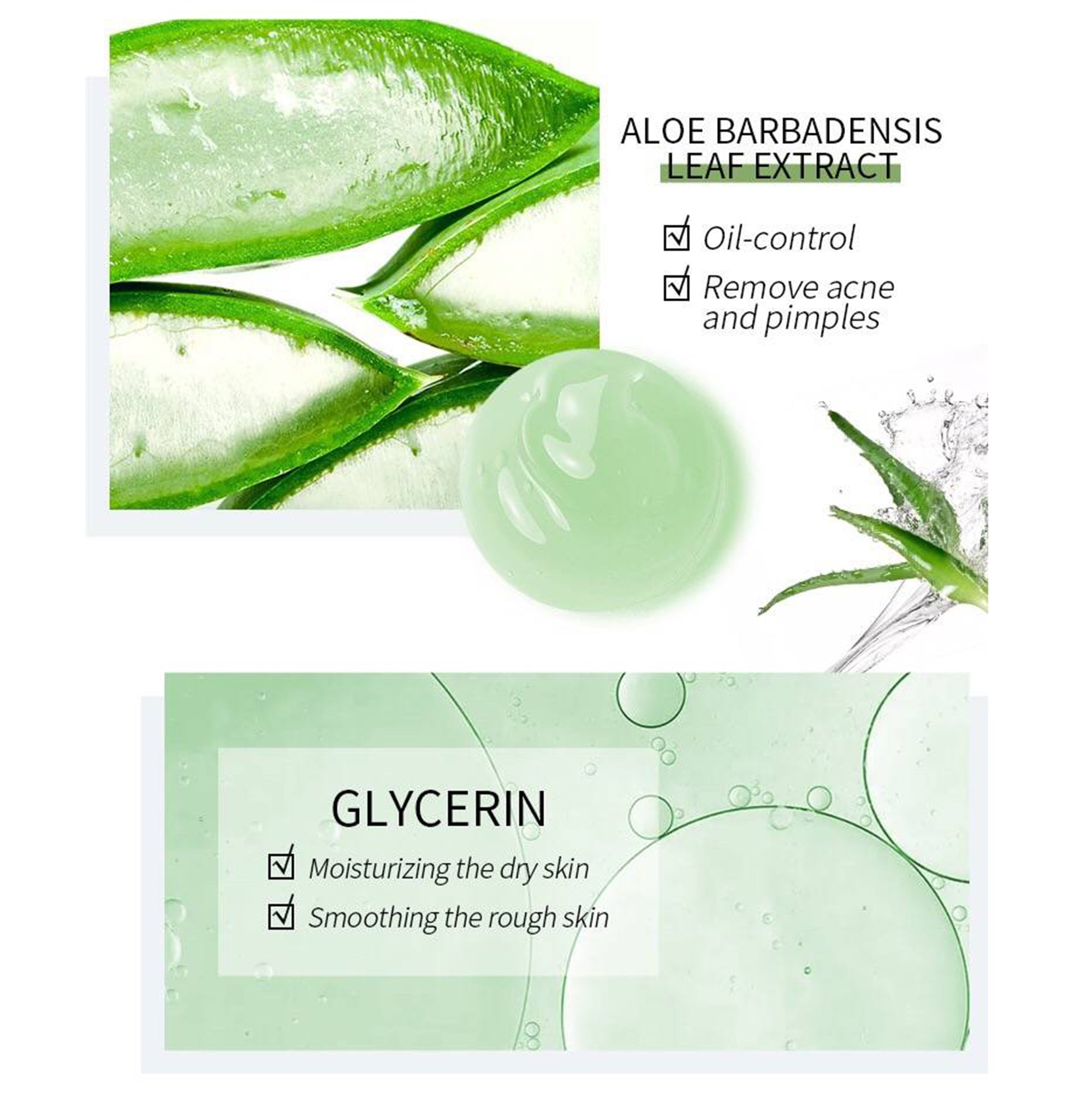 Laikou Aloe Vera ACNE Removal Gel (20gm)