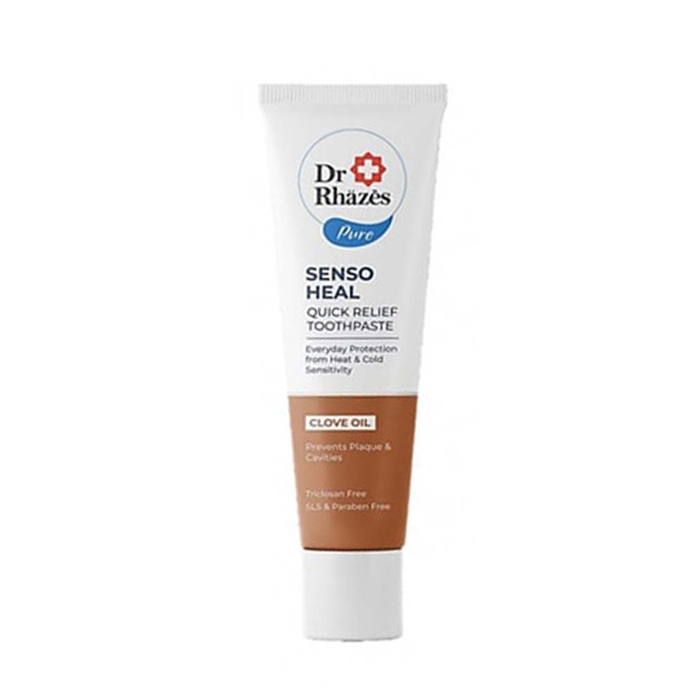 Dr Rhazes Senso Heal Quick Relief Toothpaste (75ml) - Clove Oil