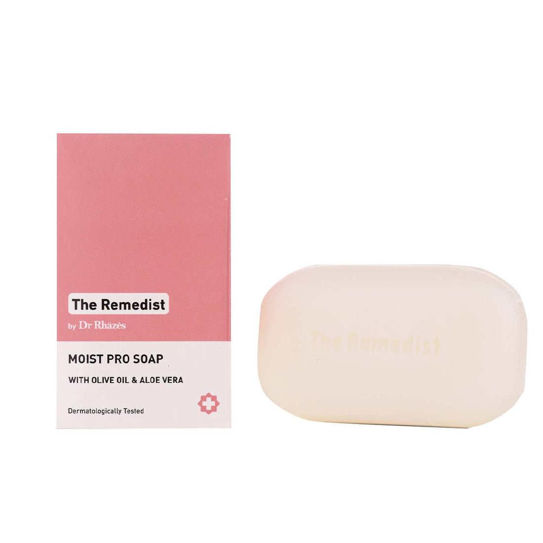 The Remedist by Dr. Rhazes Moist Pro Soap with Olive Oil &amp; Aloevera (100gm)