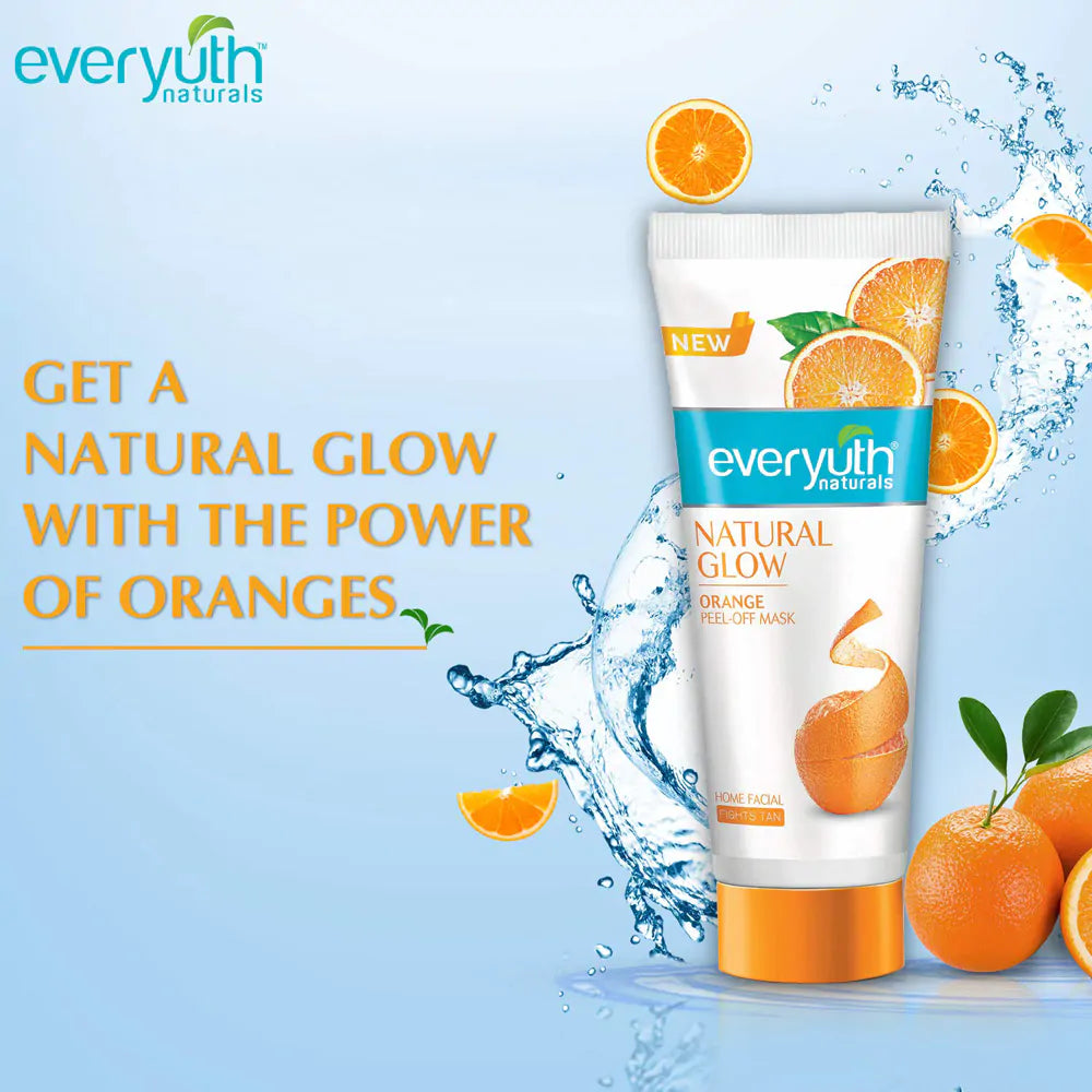 Everyuth Natural Glow Orange peel Off Musk (90gm)