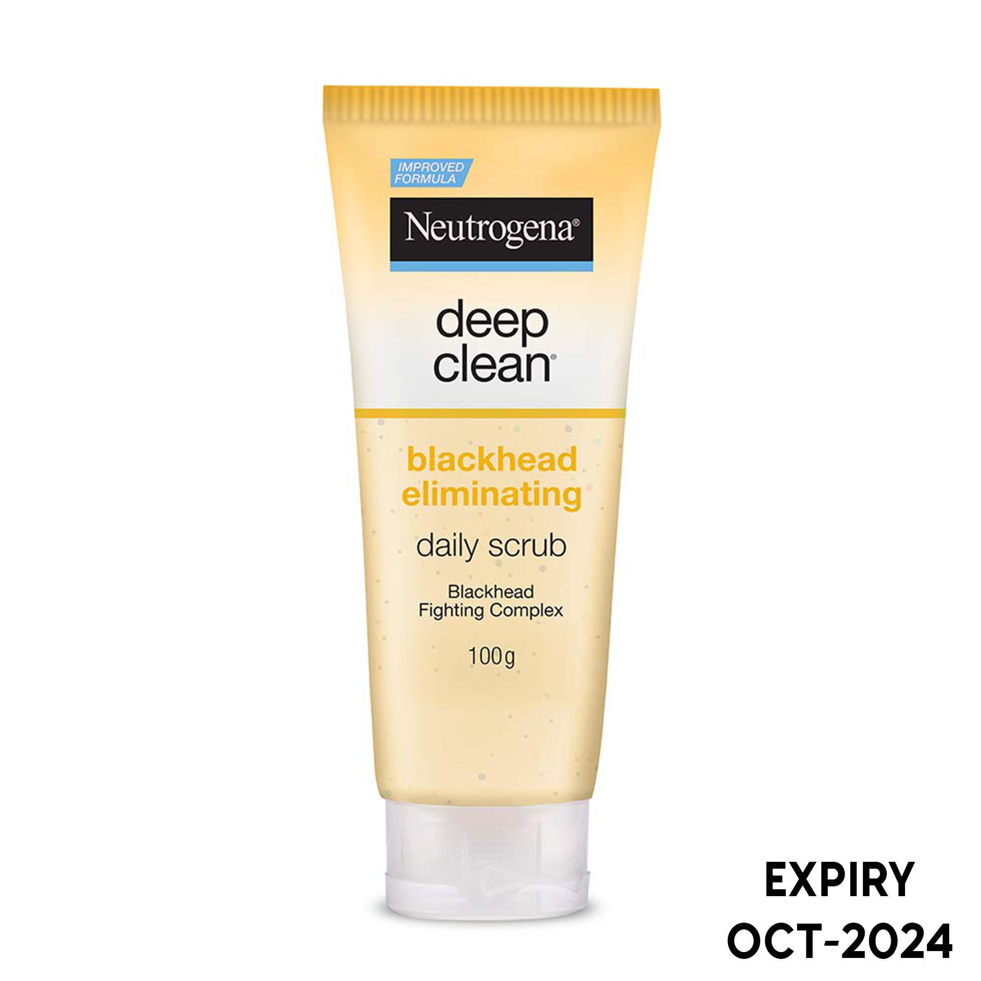 Neutrogena Deep Clean Scrub Blackhead Eliminating Daily Scrub (100gm)