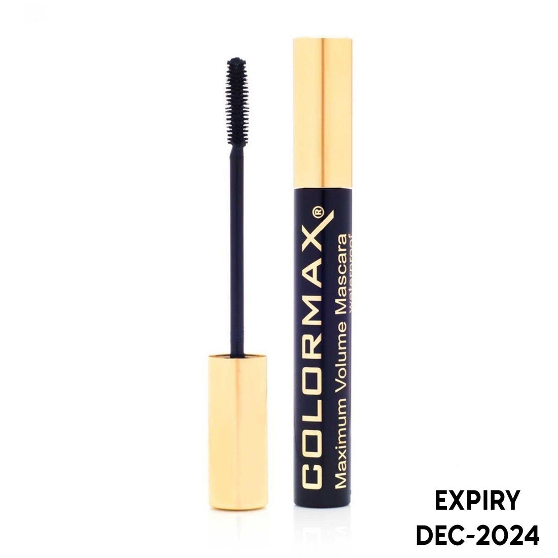 Colormax Maximum Volume Waterproof Mascara - Black (8ml)