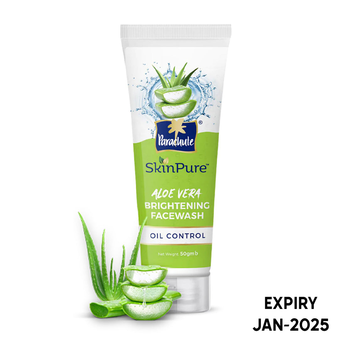 Parachute SkinPure Aloe Vera Brightening Facewash (Oil Control) 50gm