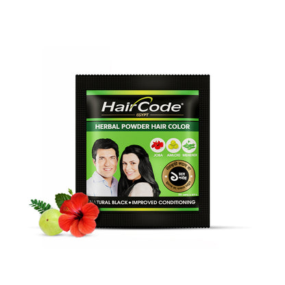 HairCode Egypt Herbal Hair Color (Black) 5g