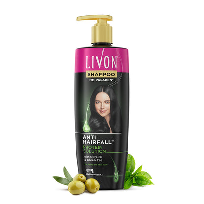 Livon Anti Hairfall Protein Shampoo 300ml &amp; Livon Hair Serum 18ml