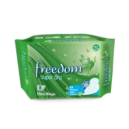 Freedom Heavy Flow 16 Pads (Get Freedom Ultra 8 Pads Free)