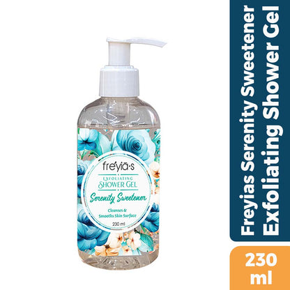 Freyias Exfoliating Shower Gel Serenity Sweetener (230ml)