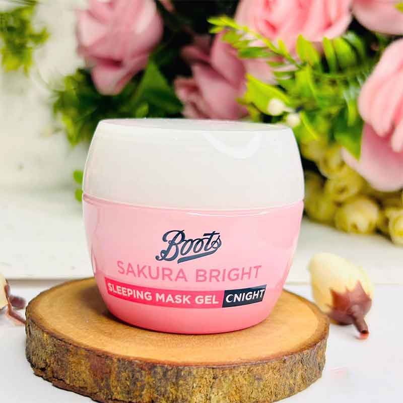 Boots Sakura Bright Sleeping Mask Gel Night (50ml)