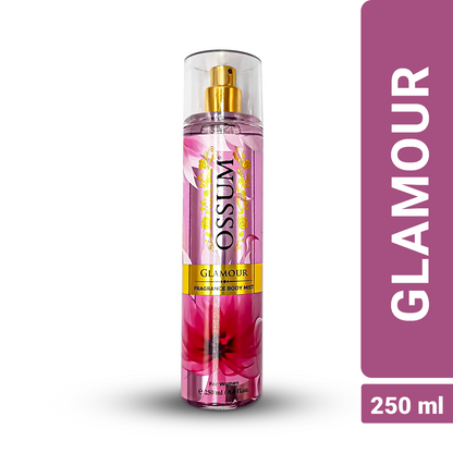 Ossum Fragrance Body Mist For Women (250ml) - Glamour