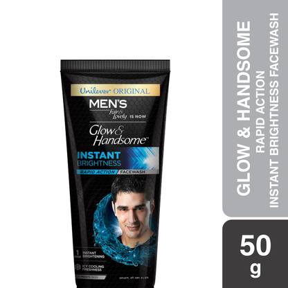 Glow &amp; Handsome Facewash Rapid Action Instant Brightness