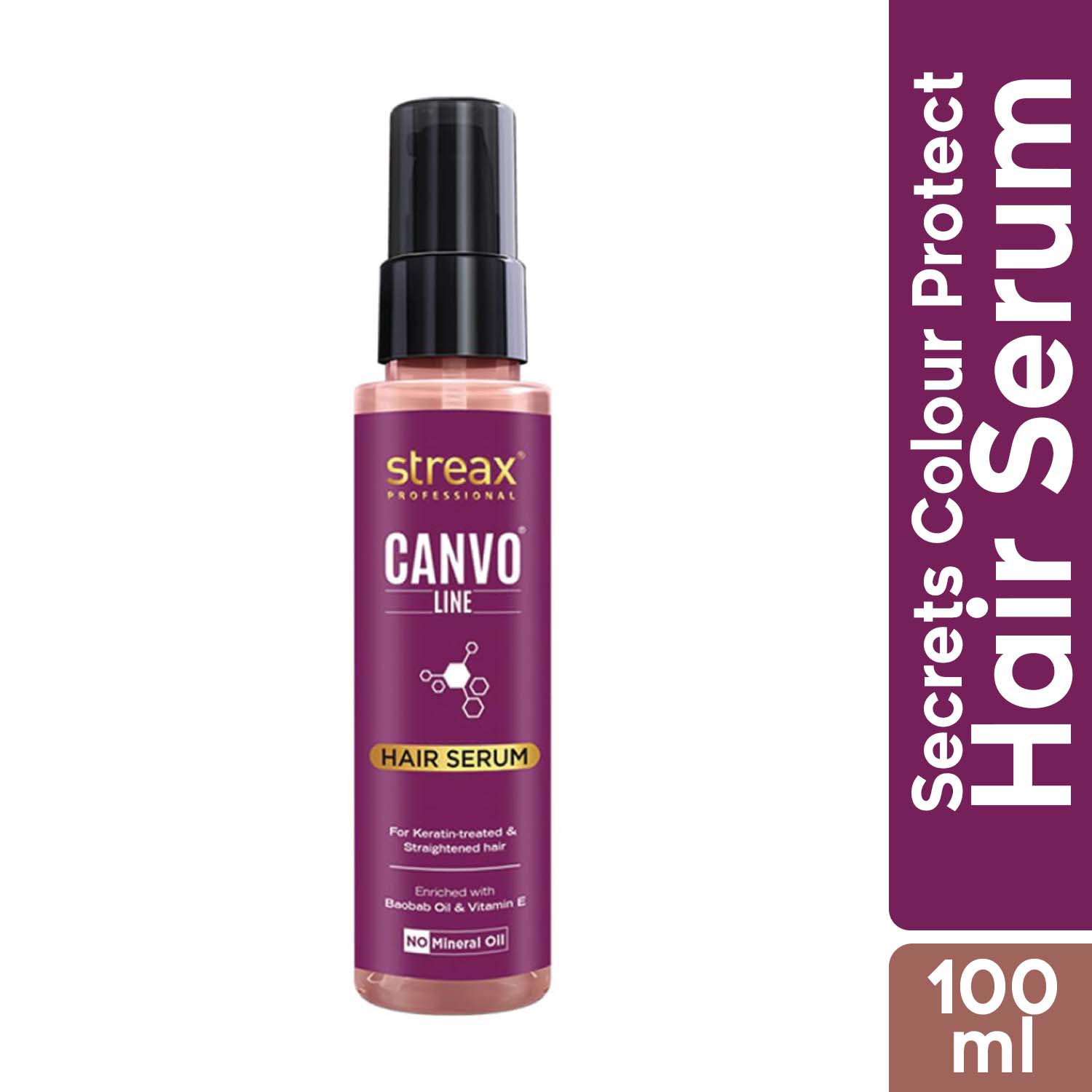 Streax Professional Canvo Line Hair Serum (100ml)