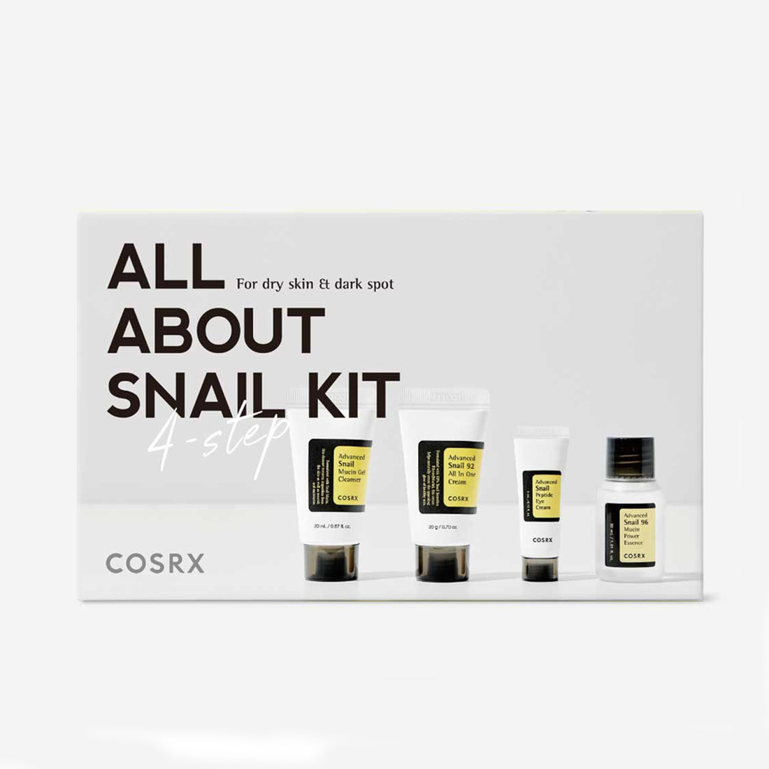 Cosrx All About Snail Kit 4-step