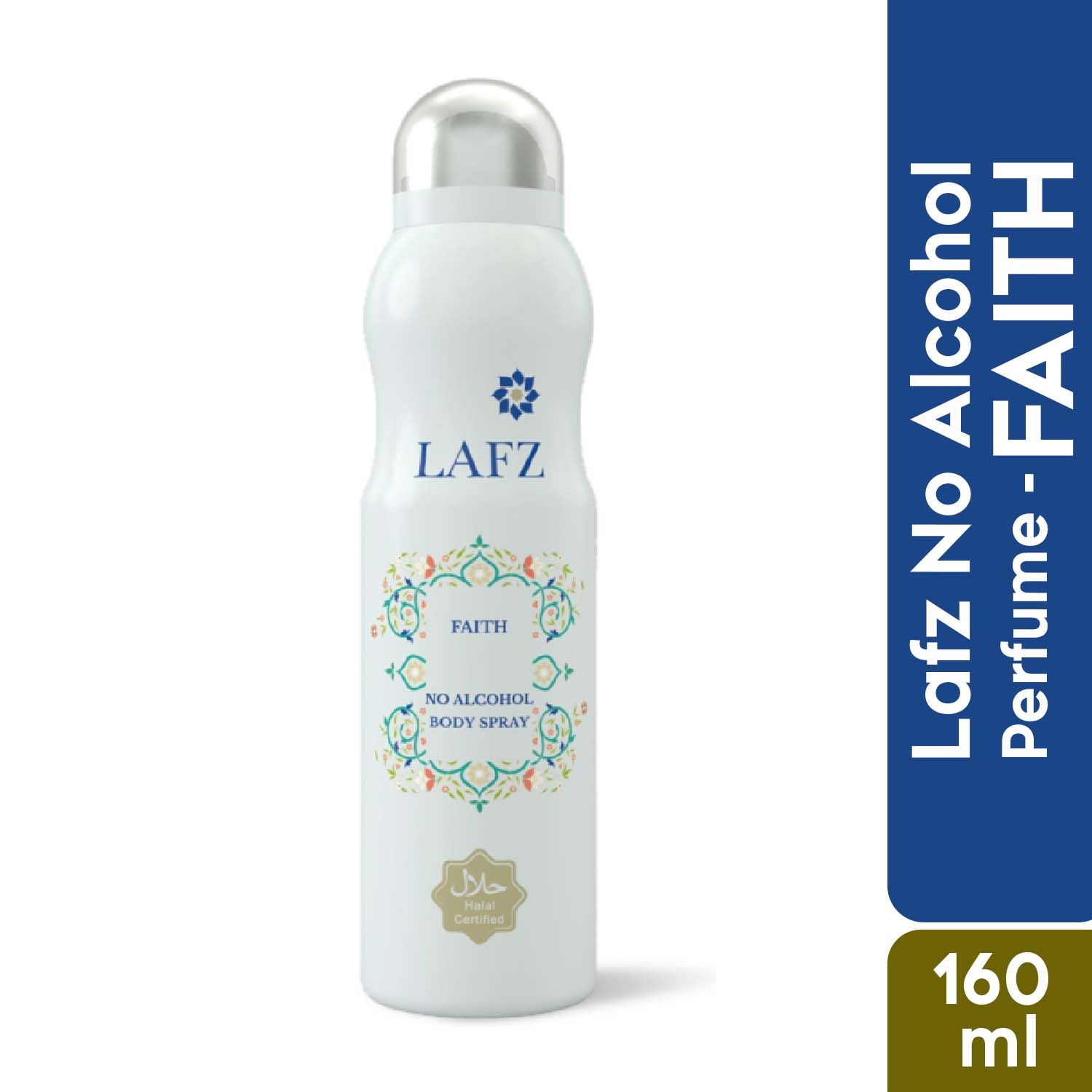 Lafz No Alcohol Perfume (160ml) - Faith