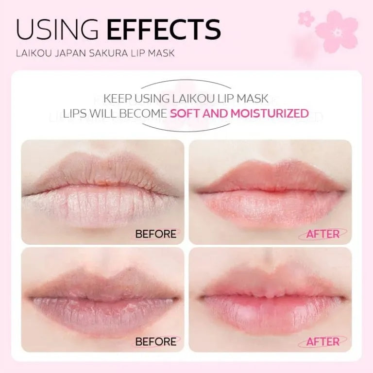 Laikou Japan Sakura Hydrating Lip Mask (6gm)