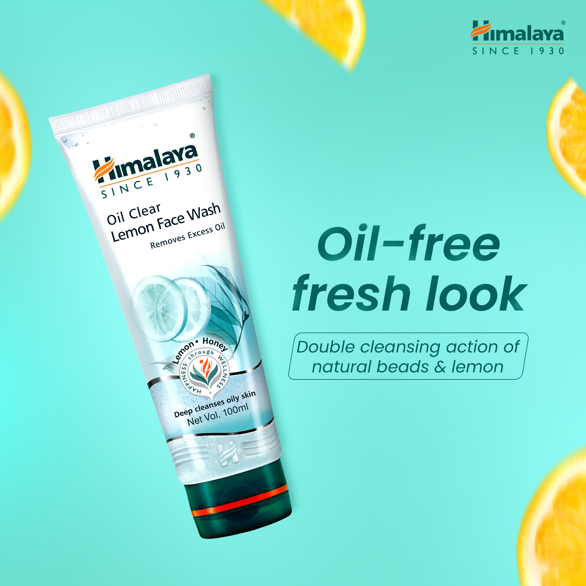 Himalaya Oil Clear Lemon Face Wash (100ml)