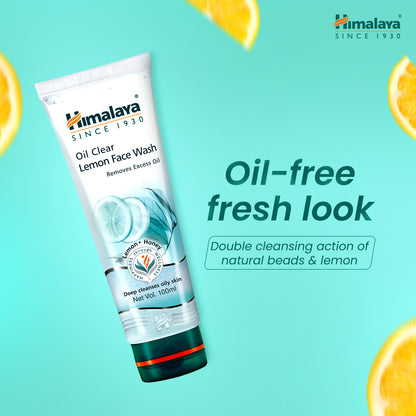 Himalaya Oil Clear Lemon Face Wash (100ml)