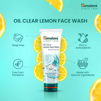 Himalaya Oil Clear Lemon Face Wash (100ml)