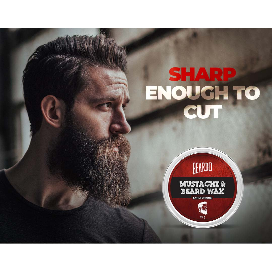 Beardo Beard and Mustache Wax Extra Strong (50gm)