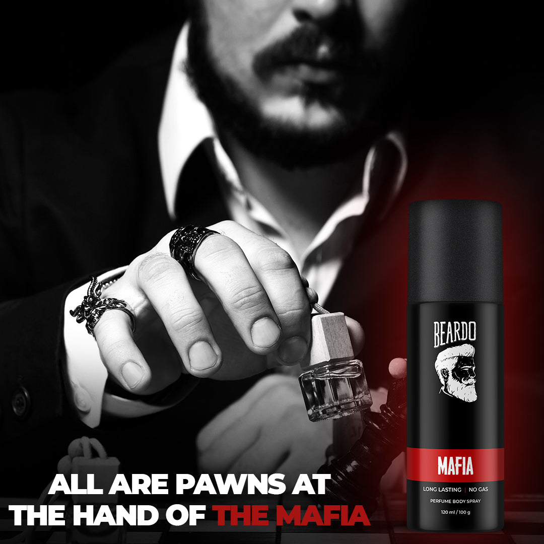 Beardo Mafia Perfume Body Spray For Men (120ml)