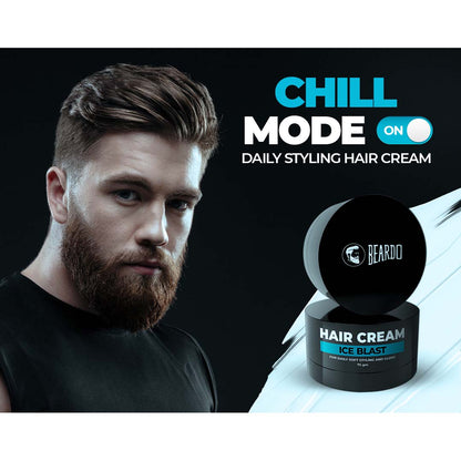 Beardo Ice Blast Hair Cream For Men (75gm)