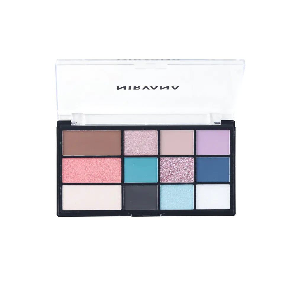 Nirvana Color Eye Shadow Palette - Sanjhbela (27gm)