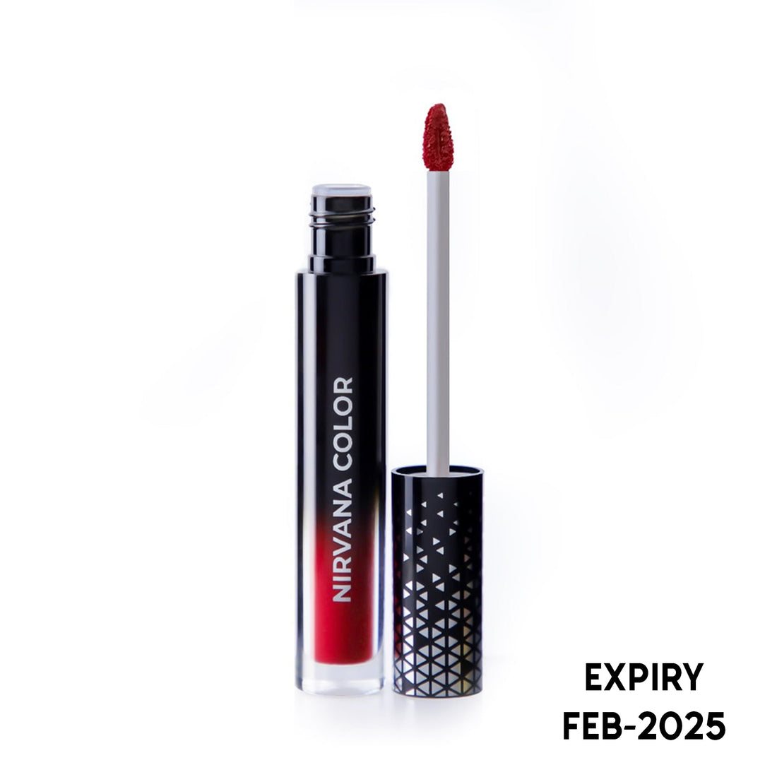 Nirvana Color Liquid Matte Lipstick - Wild Red (4gm)