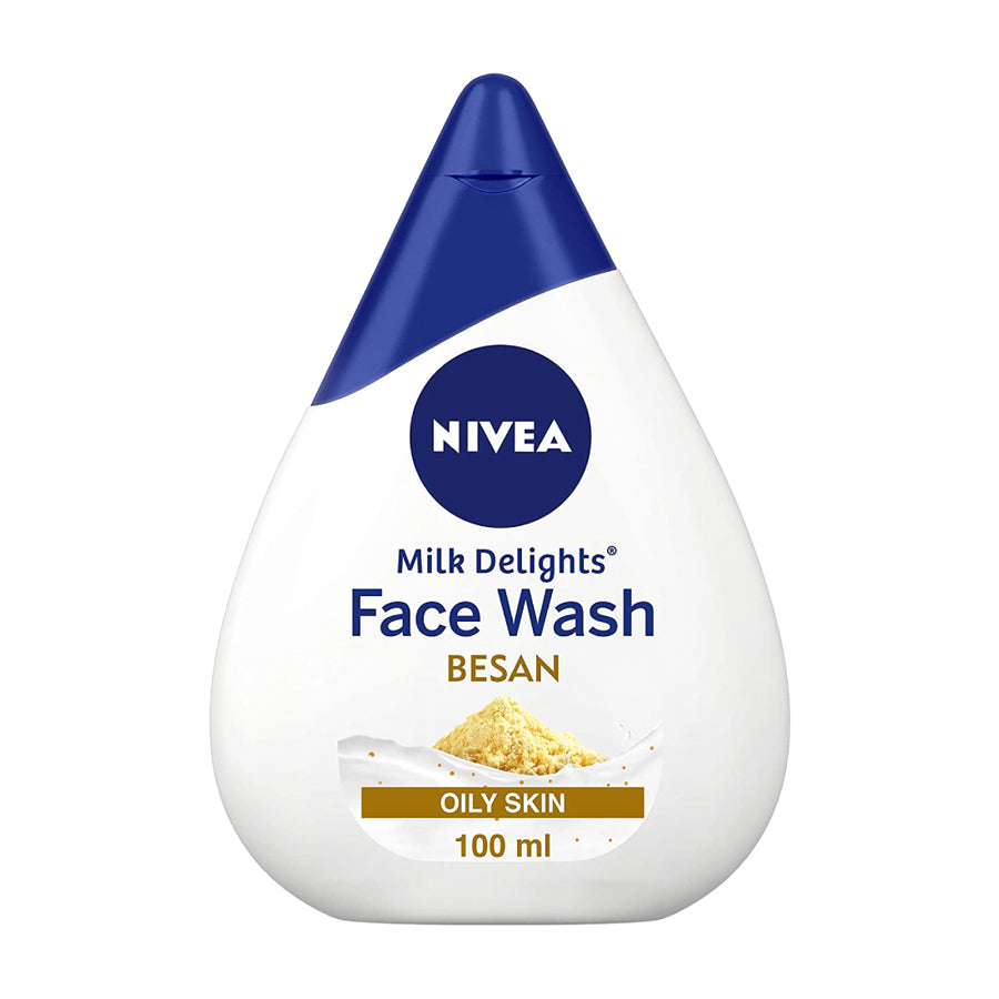 Nivea Milk Delights Face Wash Besan (100ml)