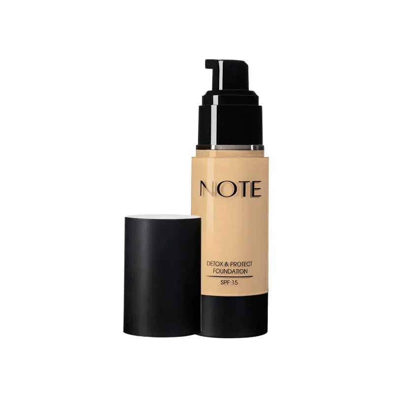 Note Detox and Protect Foundation (30ml) - 02 Natural Beige