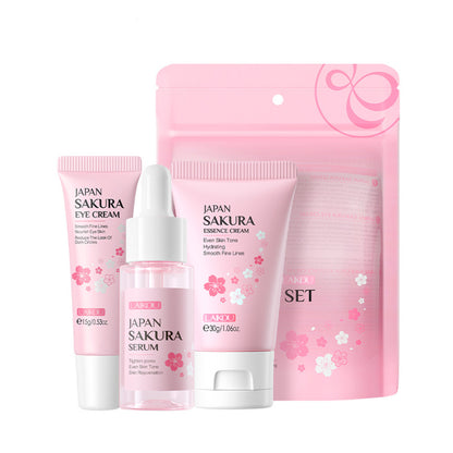 Laikou Sakura Skin &amp; Eye Care Set (3Pcs)