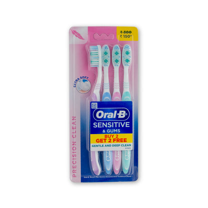 Oral-B Ultrathin Sensitive Toothbrush (Buy 2 Get 2 Free)