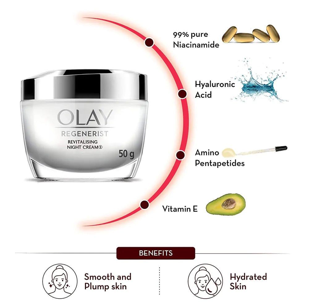 Olay Regenerist Revitalising Night Cream (50gm)